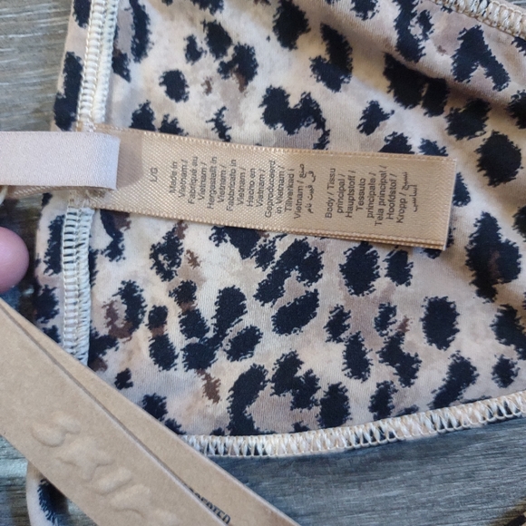 SKIMS MICRO SKIMPY BRALETTE IN JAGUAR - LARGE - Picture 5 of 6